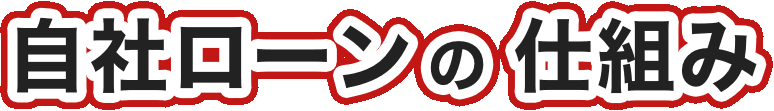 自社ローンの仕組み